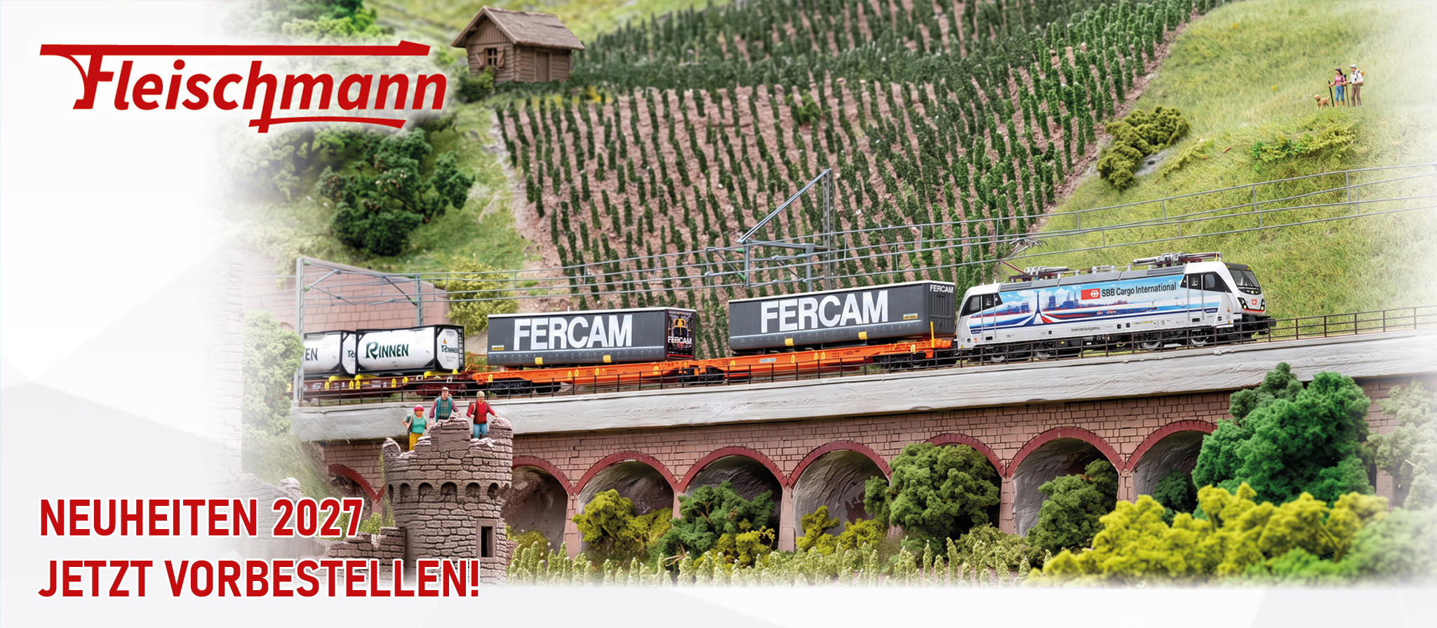 Banner Fleischmann Neuheiten 2027